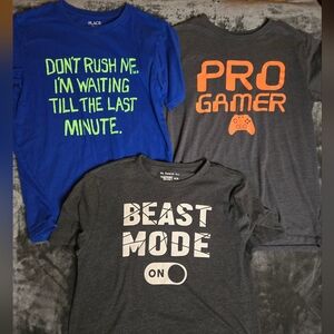 Boy's Graphic T-Shirts - Set of 3 Bundle